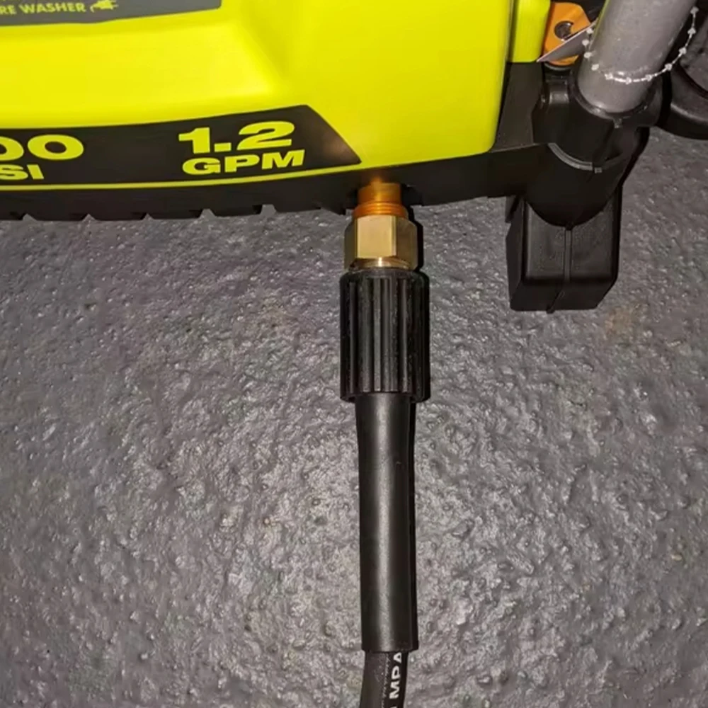 Pressure Washer Coupler M22 15mm Female Thread to M22 14mm Male Quick Fitting For Washer Gun Connection Hose Nozzle Car Wash 6