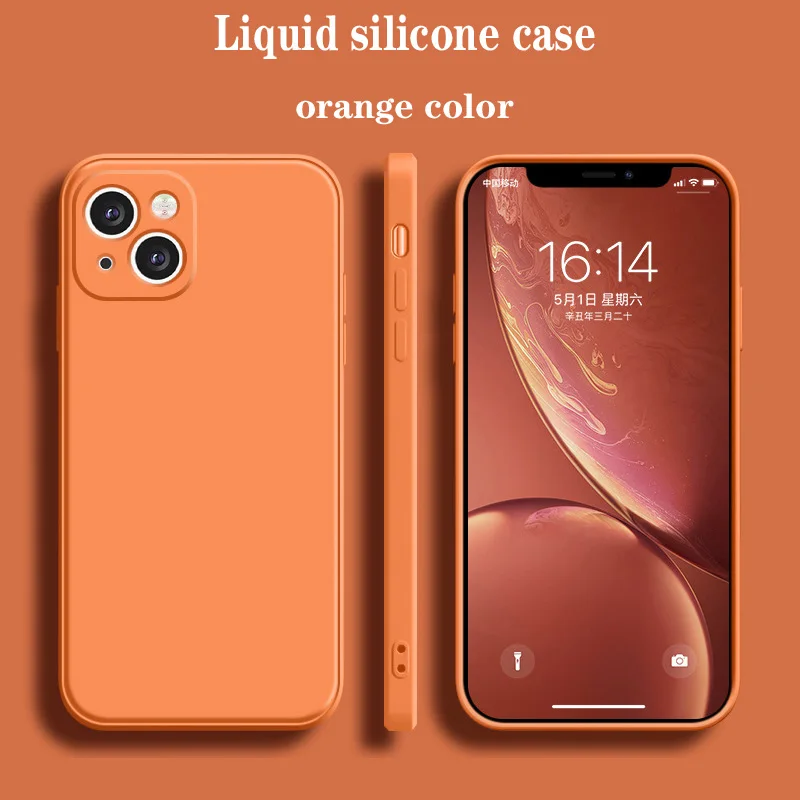 Vibrant Luxury Silicone Phone Cover - Soft & Stylish Back Case