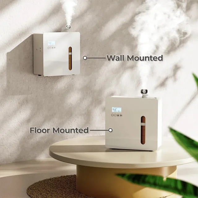 NAMSTE Smart WIFI APP Control Essential Oil Diffuser Smart Aromatherapy Diffuser 3000m³ Metal Shell for Home Hotel HVAC System 3