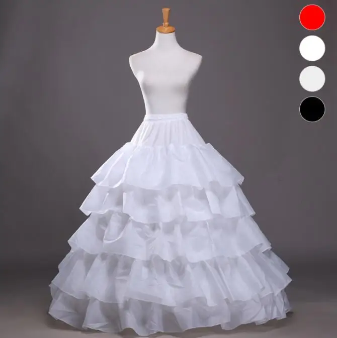 

Skirt Support Four Steel Ring Five Lotus Leaf Increase Diameter Skirt Wedding Dress Super Peng Petticoat