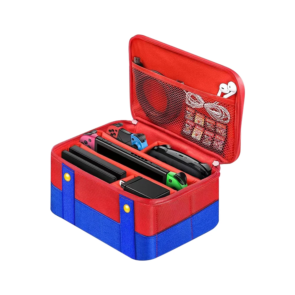 For Nintend Switch / OLED Travel Carrying Case Portable Storage Messenger Bag for Nintendo Switch/OLED Console Game Accessories