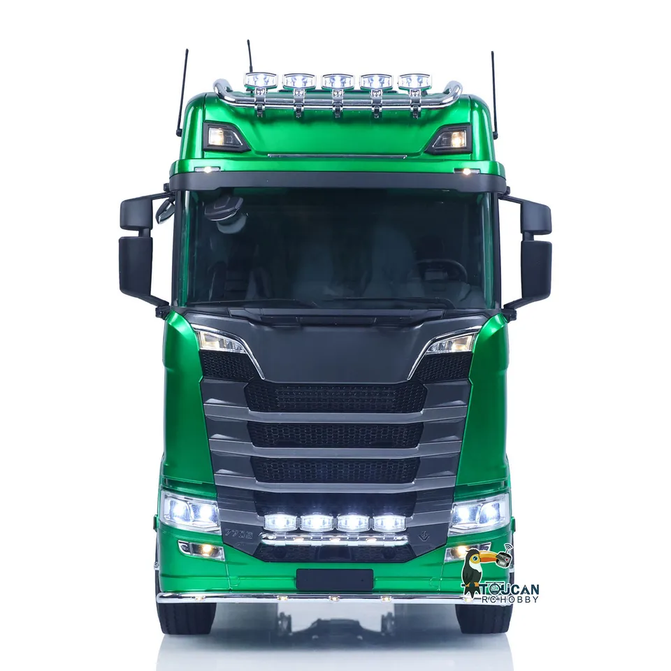 Kit Cabine Plastique 770S Pour Camion Tracteur RC 1/14 - Non Peint - Marque MD