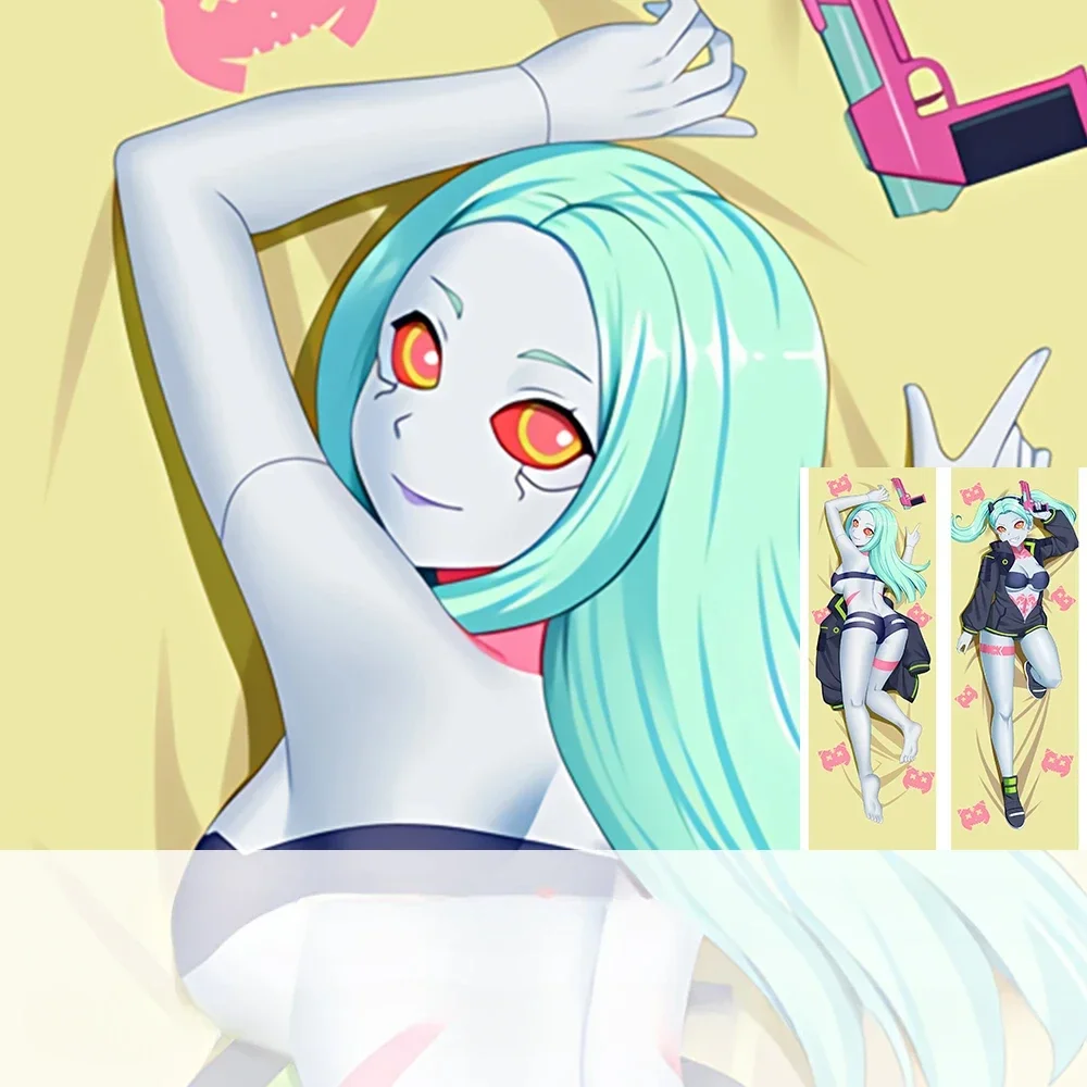 

Подушка Rebecca Чехол Punk Cosplay Dakimakura Cool Man Otaku обнимающая наволочка Peachskin 2-сторонняя Наволочка на все тело
