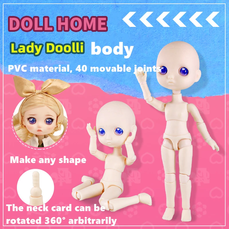 

2022NEW! 15CM bjd Body GSC Body for Obitsu11 GSC Head ob11 1/12BJD Doll Body Spherical Joint Doll Toy With Hand Group Eyeball