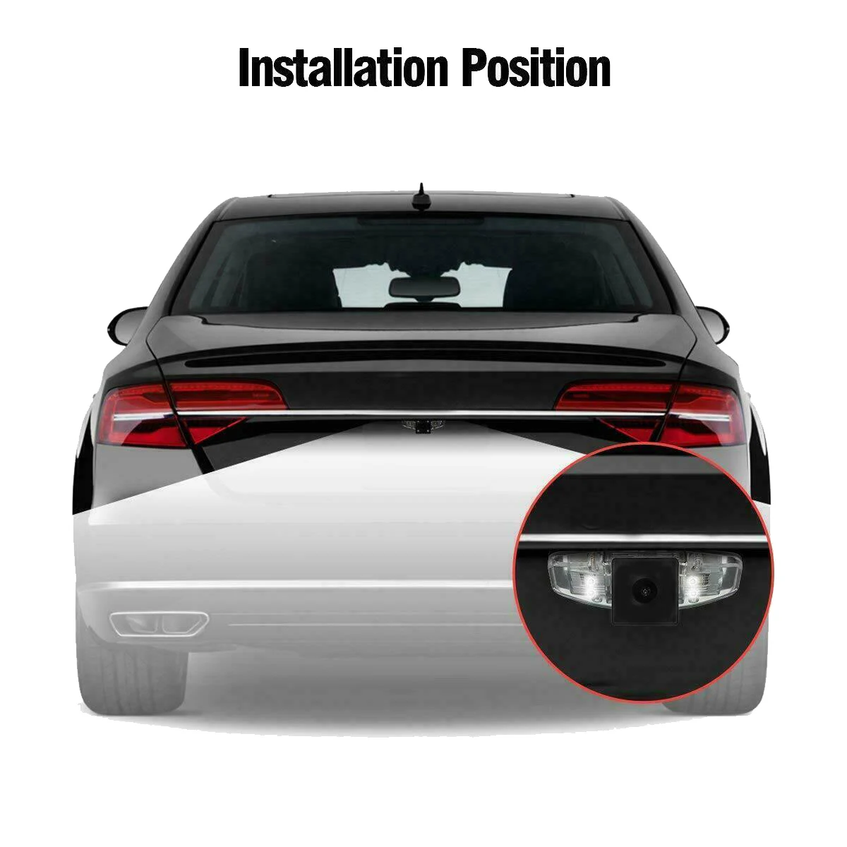 Auto Car Rear View Backup Camera Reverse Parking Camera for Honda Accord Civic EK FD Pilot Fit Jazz Acura TSX 1998-2013