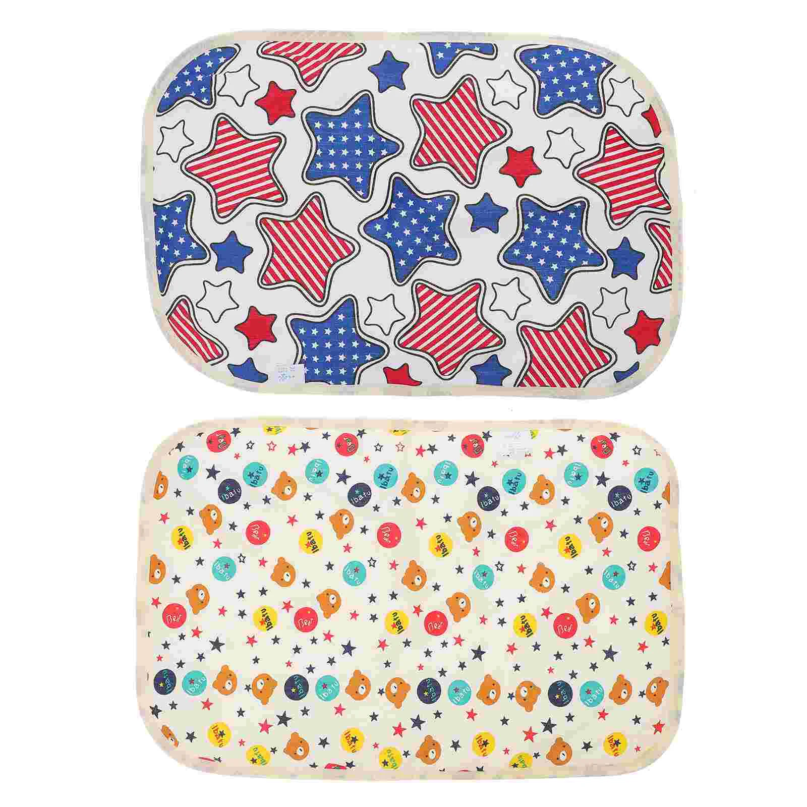 세척 가능한 강아지 오줌 패드, 빠른 흡수, 재사용 가능한 훈련 강아지 패드 (커피), 2 개