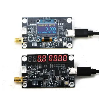 Frequenzimetro Digitale 2CH 1KHz-200MHz-3.6GHz, Contatore di Frequenza, Misuratore di Segnale RF, Cimometro per Alta/Bassa Frequenza, Radioamatori