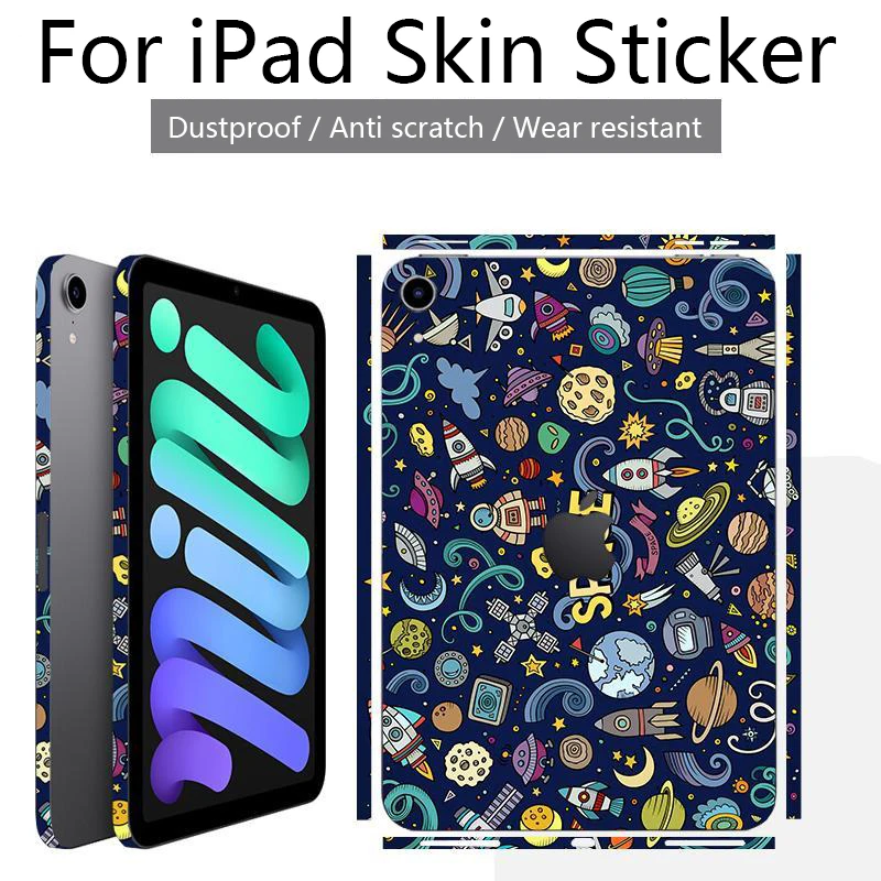 Back Cover Protective Film For iPad Mini 6 8.3 inch iPad Skin Case 3M Sticker Protection Stickers Anti-scratch Anti-fingerprint