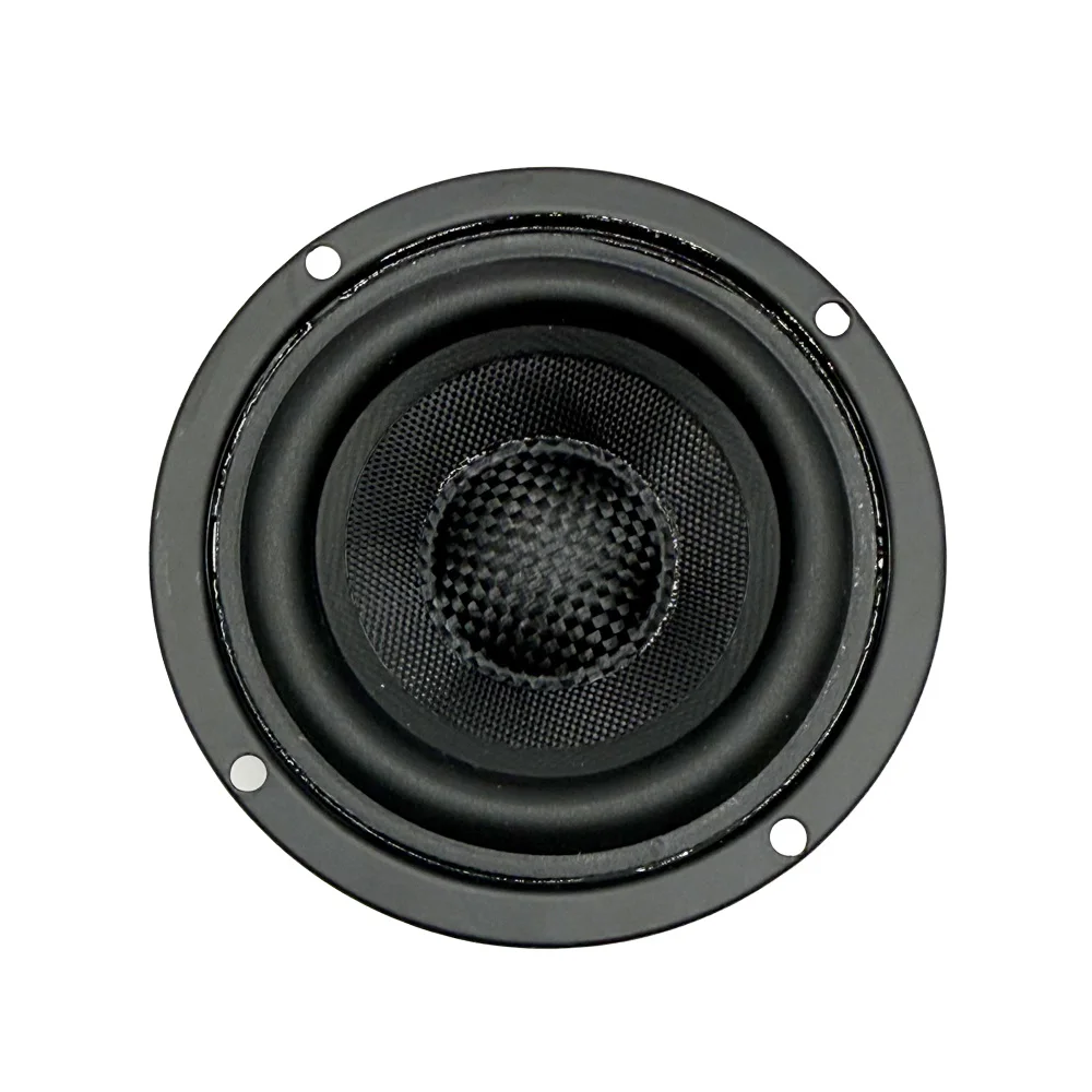 1 Pcs 3.5 Inch 3 Inch 90MM Speakers 4 Ohm 15W Round Fiberglass Basin Waterproof Full Range Speaker For Car Midrange Bass 4