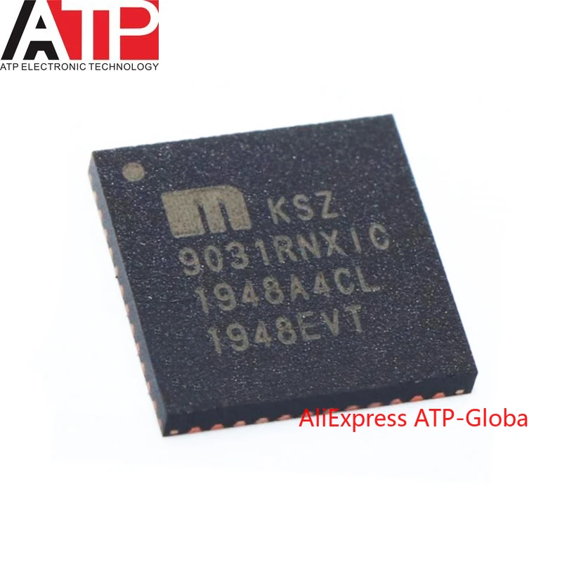 

1-10PCS KSZ9031RNXIA-TR KSZ9031RNXIA QFN-48 Ethernet Interface Transceiver Controller Chip IC Brand New Original