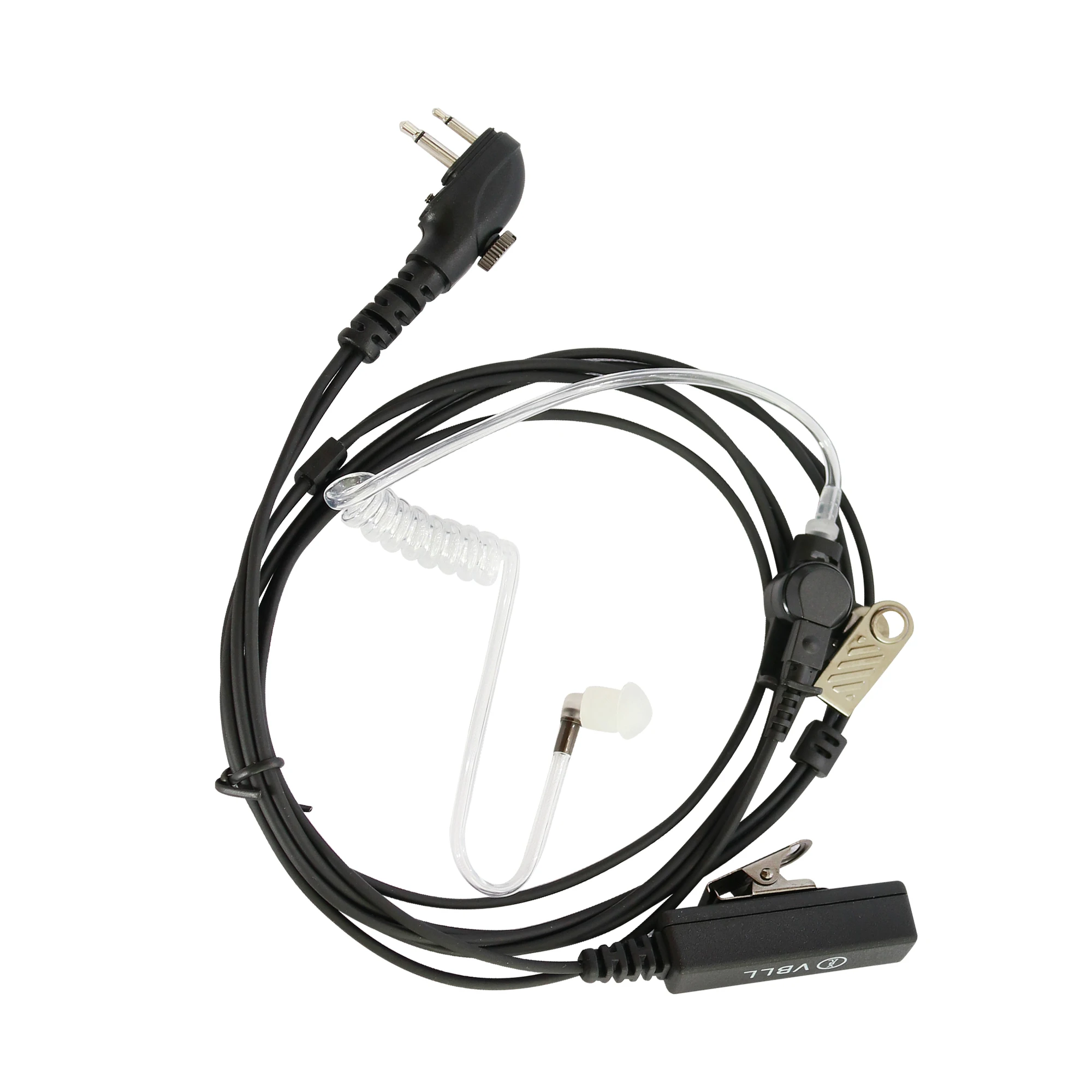 PTT Acoustic Tube Earpiece Headset For HYT PD500 TD500 TD510 TD520 PD560 Two Way Radio