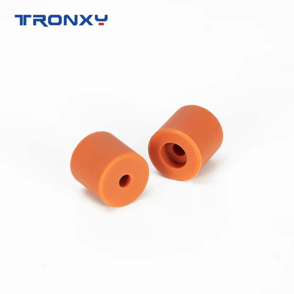 Tronxy M3 Hand Twist Leveling Nuts High Temperature Silicone Solid Spacer Hot Bed Leveling Column 3D Printer Parts