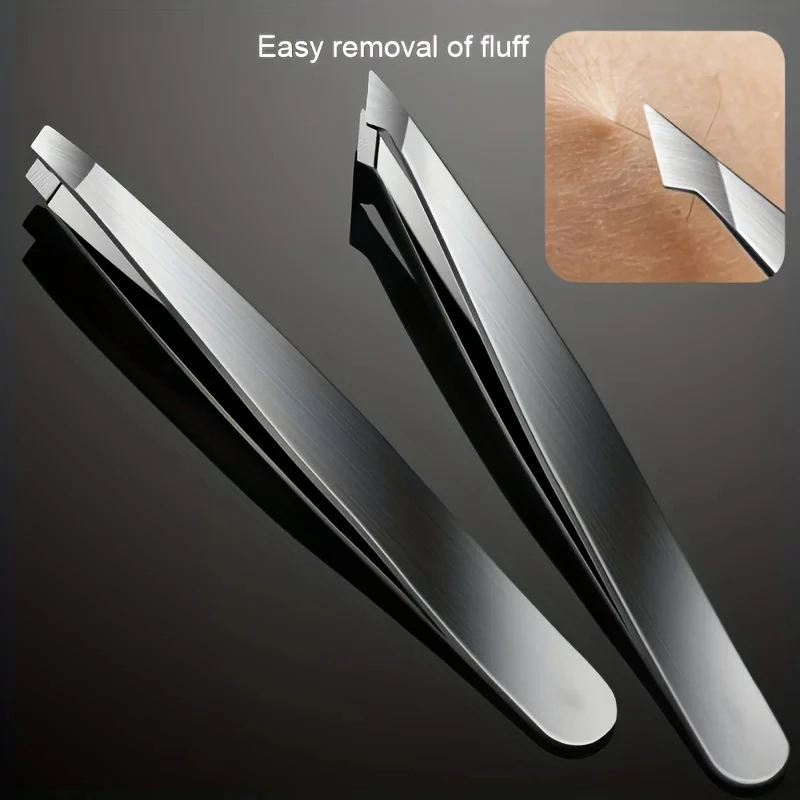 Professional Tweezers Set 4Piece Set Eyebrow Hair Removal Splinter Effortless and Relaxed to Remove