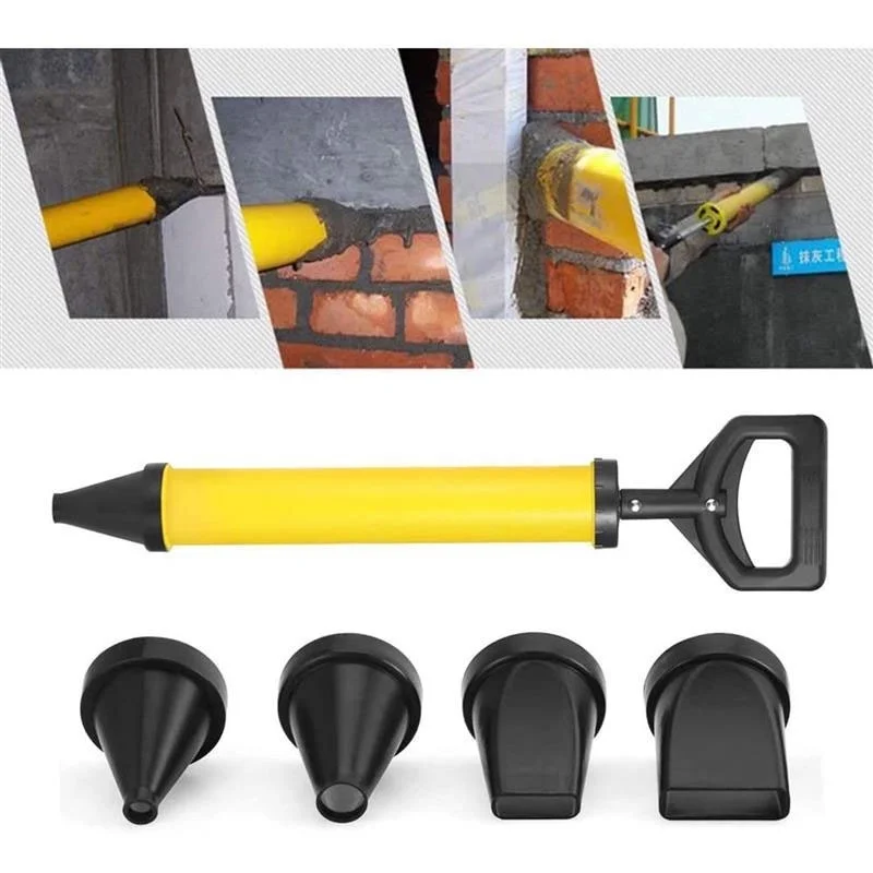 

Caulking Gun Applicator Grouting Gun Grouting Mortar Sprayer Grout Filling Tools Cement Lime Pump With 4 Nozzles
