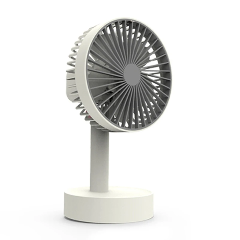 

USB Handheld Charging Office Desktop Shaking Head Electric Fan Portable Student Dormitory Brushless Silent Small Fan