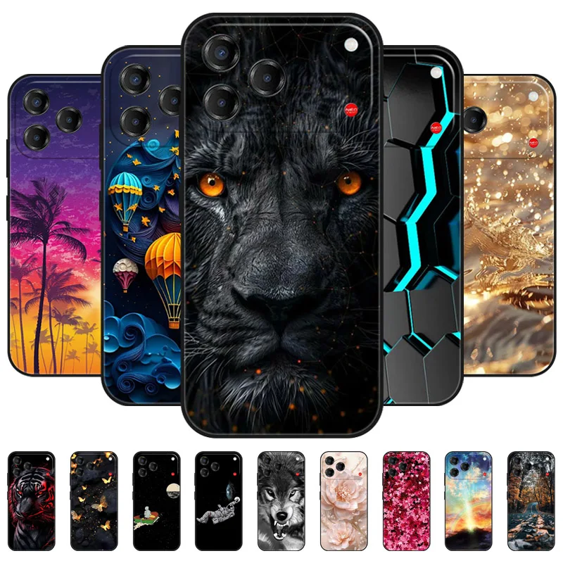Fashion Cute Astronaut Soft Silicone Protective Phone Case