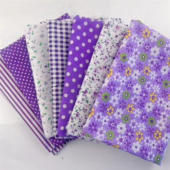 Purple Cotton Fabric Bundle 1