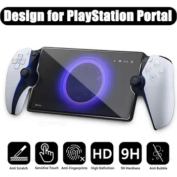 Proteggi schermo antigraffio per PlayStation PS5 Portal Console portatile Pellicola protettiva in vetro temperato Accessori da gioco