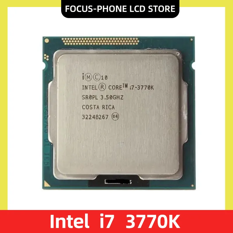 NEW Intel i7 3770K Quad Core LGA 1155 3.5GHz 8MB Cache With HD Graphic 4000 TDP 77W Desktop CPU