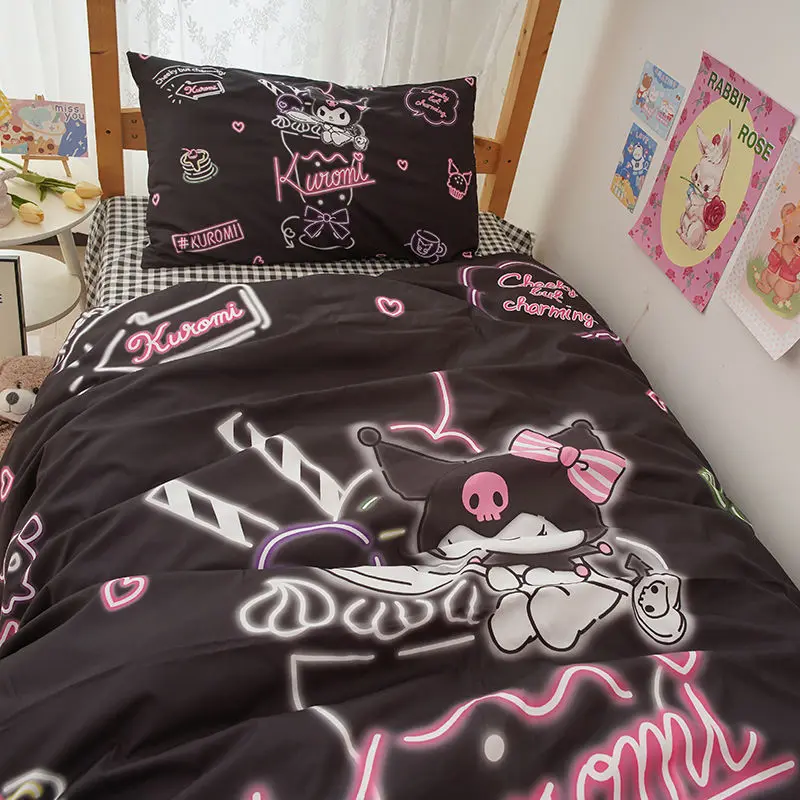 Kuromi character bedding