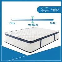 Queen Size Mattress Gel Memory Foam Hybrid Mattress , Pressure Relief, Medium Firm Comfort, Motion Isolation, Mattress in a box 5