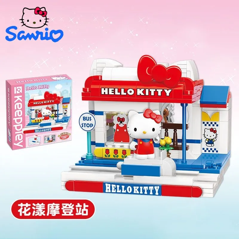 

Sanrio Hello Kitty Cinnamoroll Kuromi My melody assembled building block model toy children's Christmas surprise gift ornaments