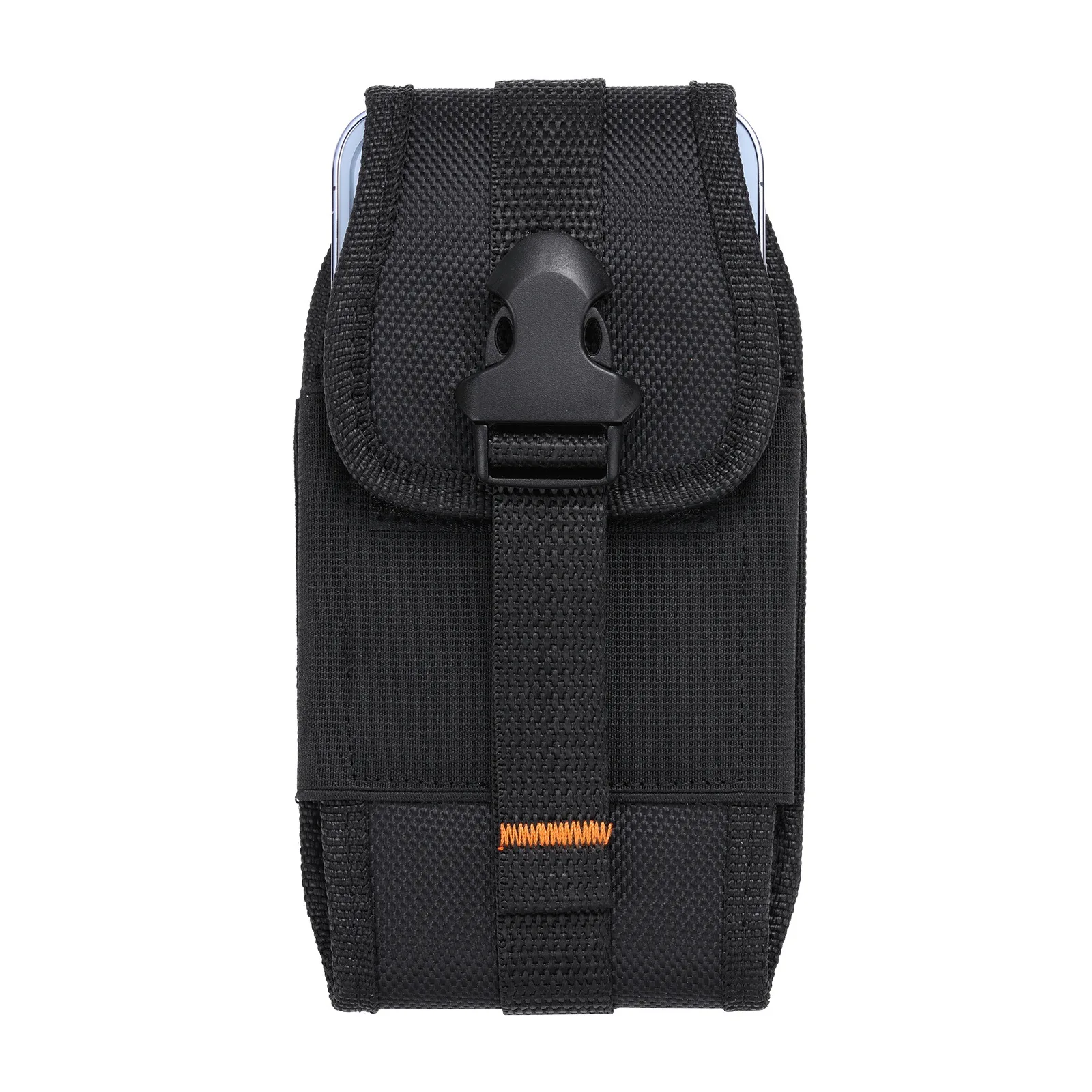 Premium Belt Waist Bag Flip Card Case Phone Pouch for 6.9 to 7.3 Inch Devices