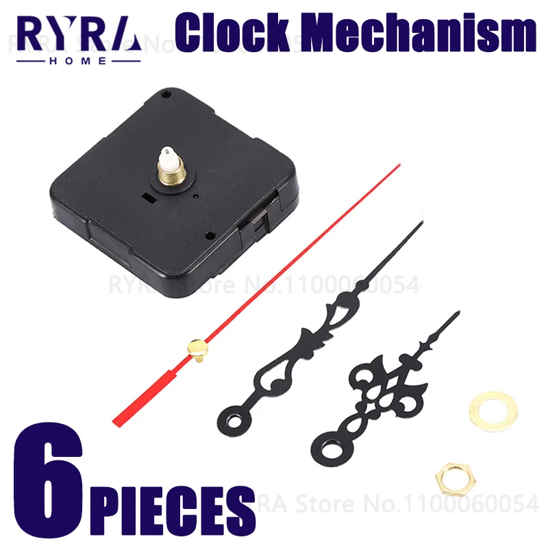 1 Set Quartz Clock Movement Manipulator Repair Parts Tools DIY Silent Clock Mechanism Classic Hanging Quartz Watch Professional