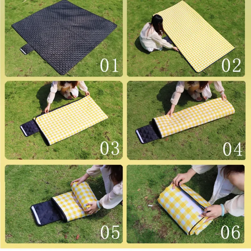 Description Picture 5 of itemThickened Picnic Mat,Waterproof Beach Mat,Camping Tent Grassland Mat,Outdoor Beach Blanket Pad,Beach Camping Accsesorios