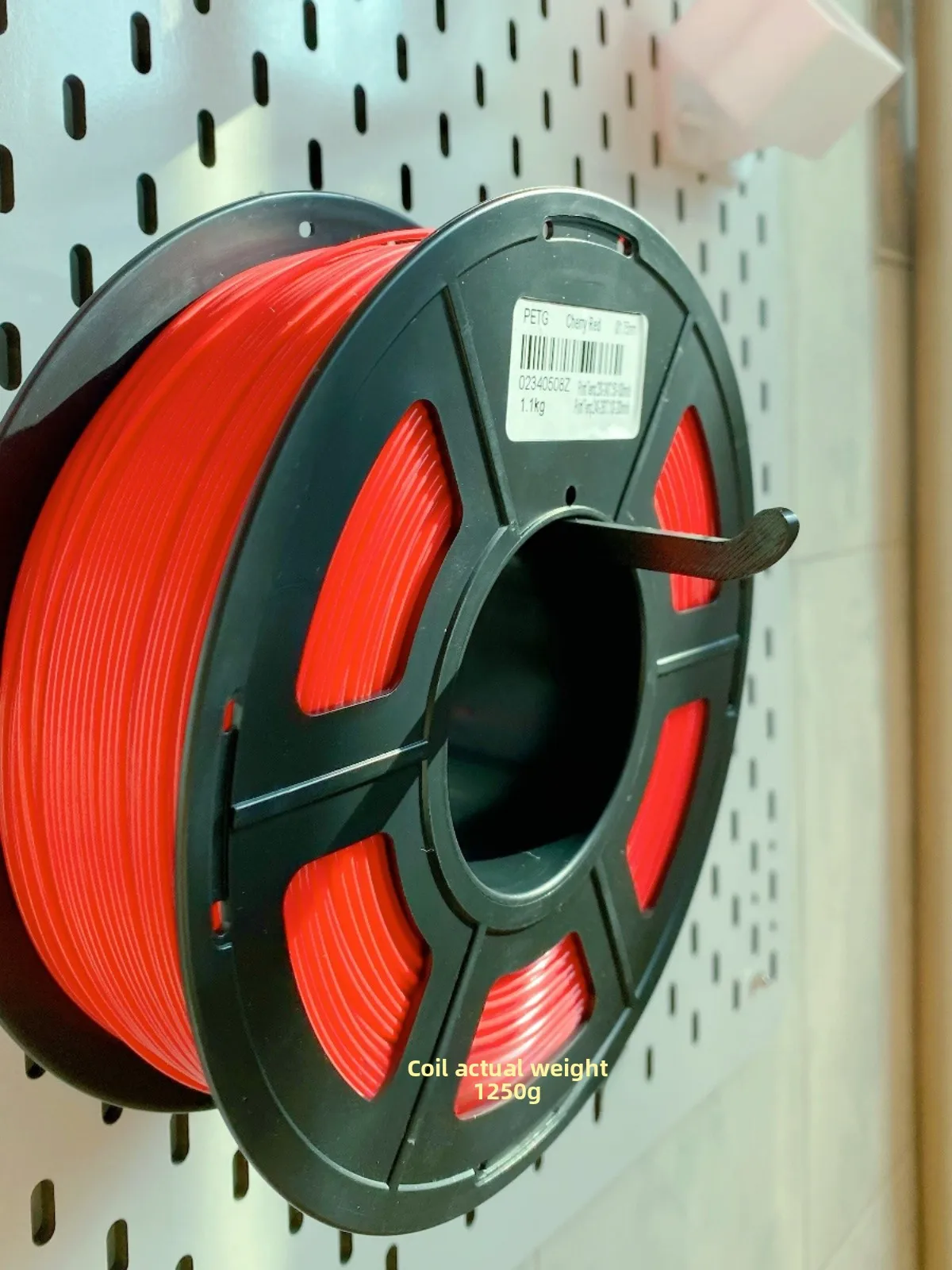 Extra Long 5cm Metal round Hole Hook for  SKADIS Hole Board Plastic Storage Organizer No Installation Required