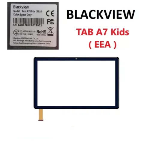 10.1 Inch Kids Tablet Touch Screen Glass Panel