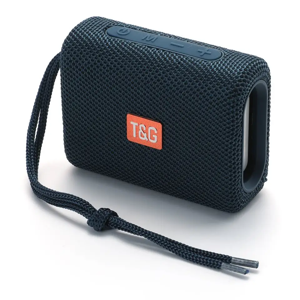 EONKO Portable Wireless Bluetooth Speaker TG-313 with TF USB FM Handsfree TWS Strap IPX4 Splash Proof include a 4GB micro sd 4
