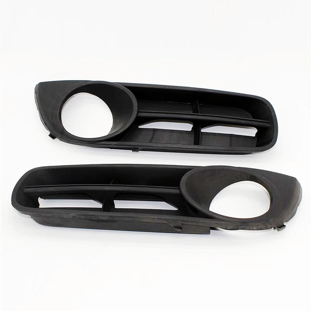 Skoda Fabia MK2 2007-2010 Left And Right Front Bumper Fog Light Lamp Grille Cover Car-Styling fog lamp cover