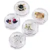 Travel Cosmetic Jar Empty Stackable Jars Loose Power Pot Eye Shadow Powder Small Portable Bottles 6