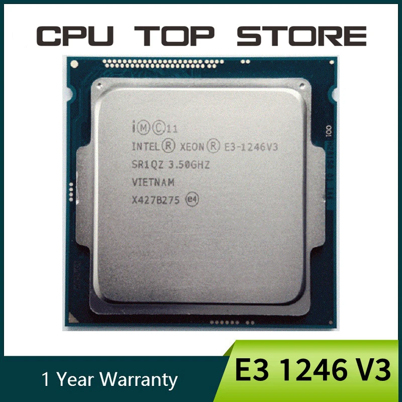 インテルXeon e3 - 1246 - v3 - 3.5 GHz - 4コア8スレッド - 8 MBキャッシュ - lga1150ソケット - ボックス送料無料 Процессор Intel Xeon E3 1246 v3 OEM (CM8064601575205S R1QZ