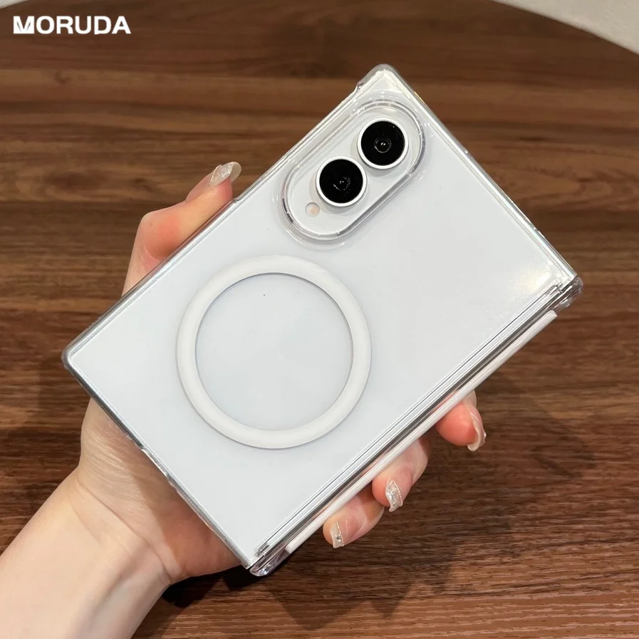 Deluxe Transparent Magnetic Acrylic Hinge Protection Cover