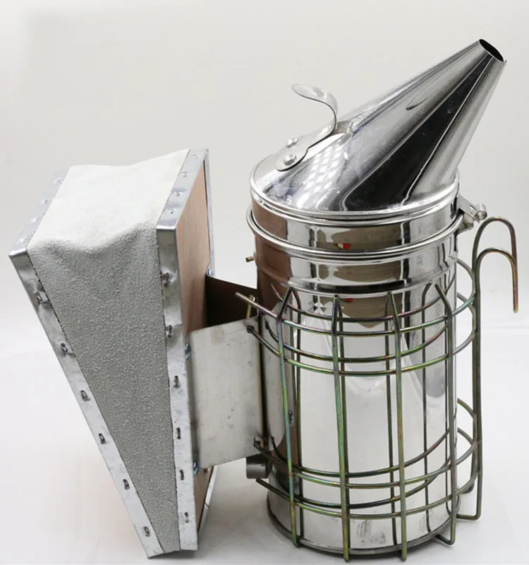 Beekeeping Stainless Steel Smoke Sprayer, Bee Smoker, Dedicated Equipment for Smoked Bees, 1pc