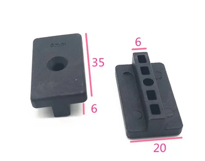 100 шт. невидимые скрытые пластиковые крепления |