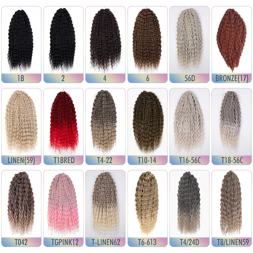 Ariel Curl Ombre Blonde Pink Hair Extension Image 3