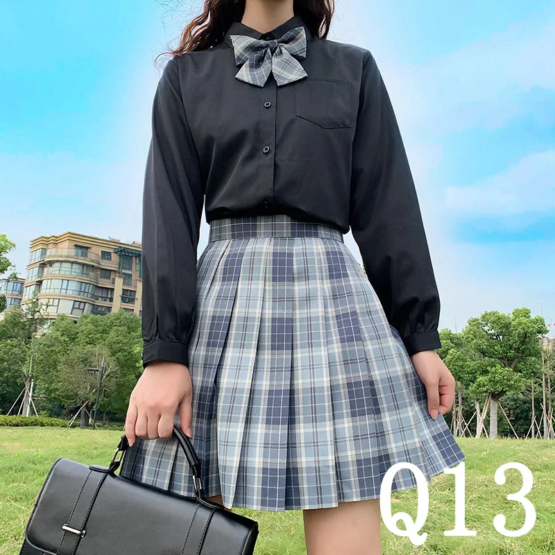 plaid skirt New Korean version of pleated skirt 2022 high waist summer women's skirt sexy plaid mini skirt dance skirt brown skirt