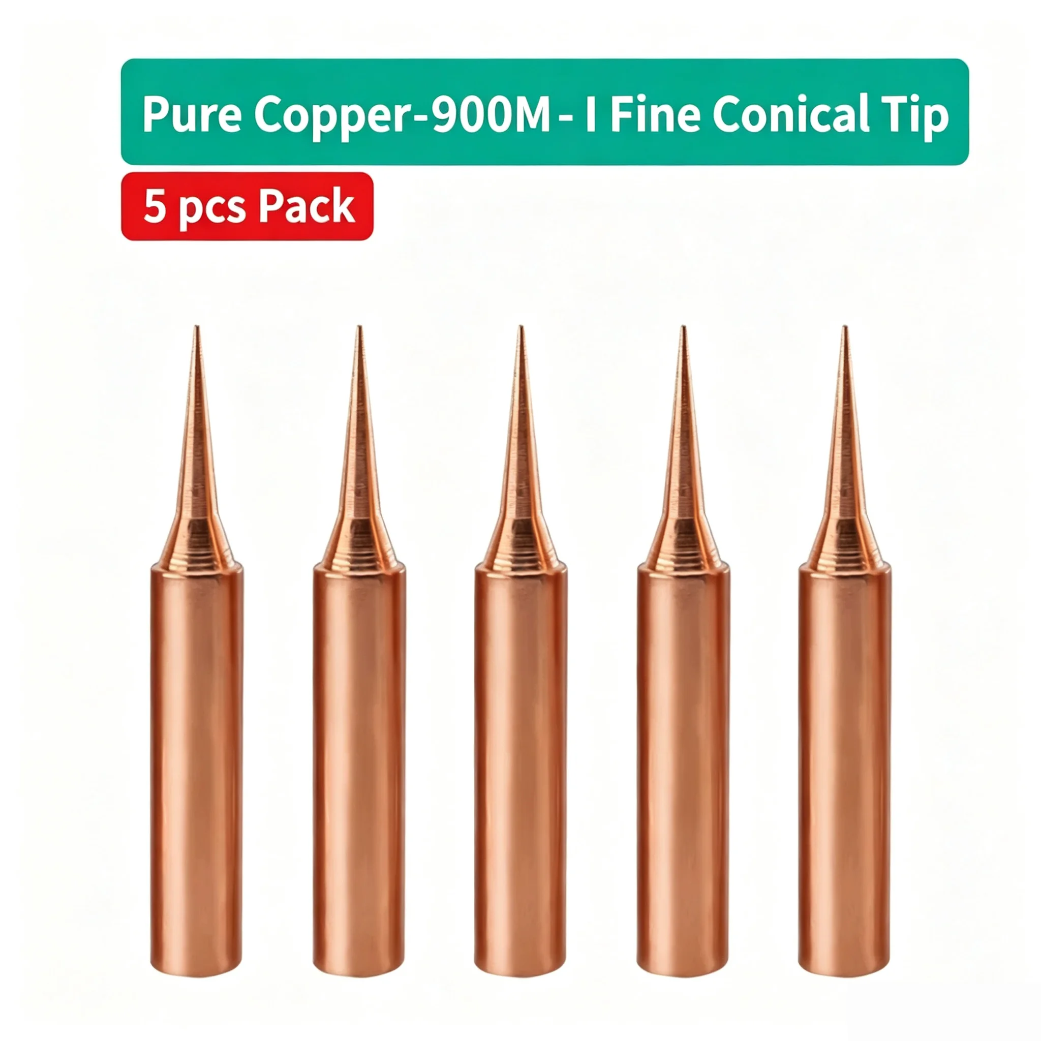 Original Soldering Iron Tip Pure Copper 900M Soldering Iron Head Set Inside Hot Bare Copper Electric Soldering Iron Welding Tool