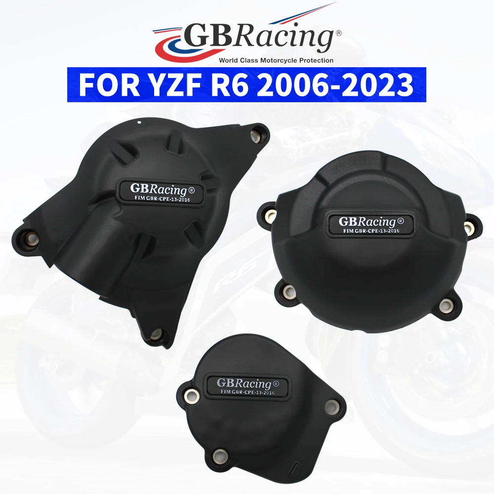 

The New For Yamaha Yzf R6 2006-2023 Racing Engine Protect Cover Accessoires Motorcycle Protection Bundle