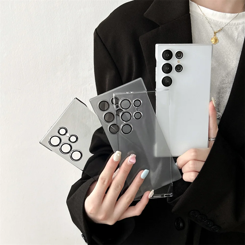 HD Transparent Ultra Thin Hard PC Frameless Cooling Breathable Slim Matte Phone Case
