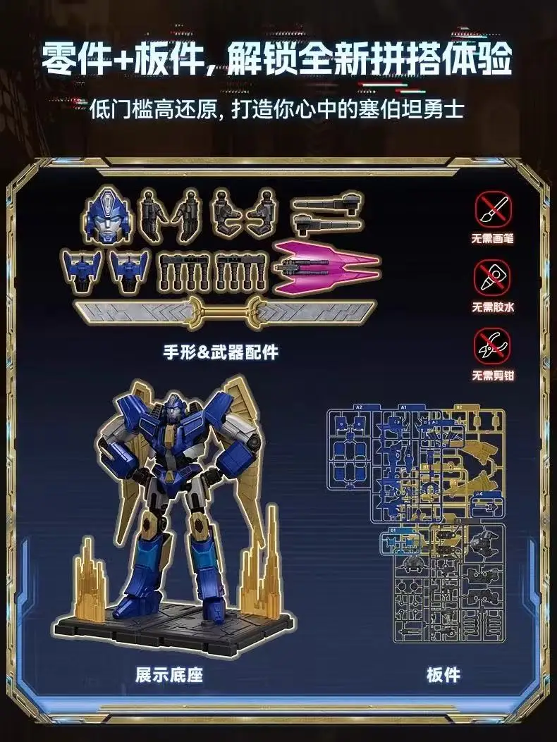 BLOKEES Transformers LED-Bausteine Optimus Prime Sentinel Prime Megatron Scourge Actionfiguren Anime-Modell Spielzeug Geschenk – Detail 33