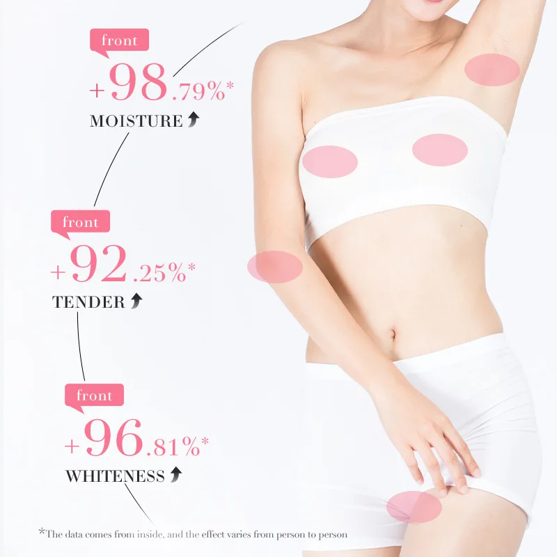 Inner Thigh Brighten Cream Bleaching Armpits Elbows Knees Moisturizing Body Lotion Cream Brighten Lightening Melanin Skin Cream 5