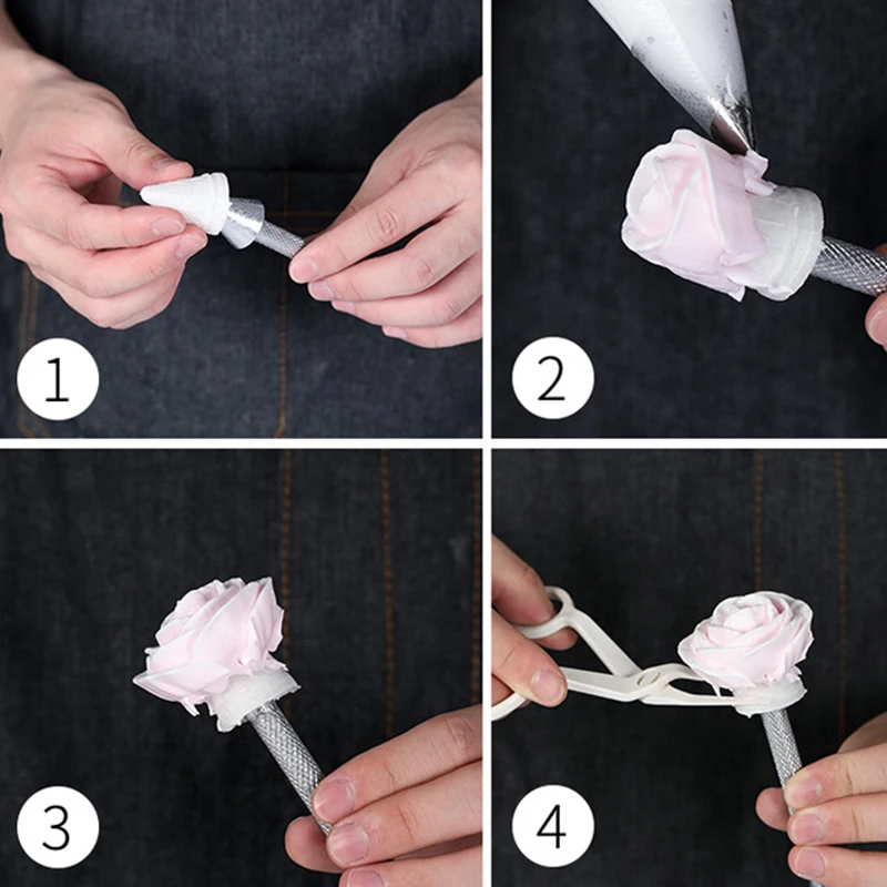 Description Picture 5 of itemDessert Kitchen Accessories Needle Cone Holder Cake Tools Cake Baking Decor Stick 2pcs