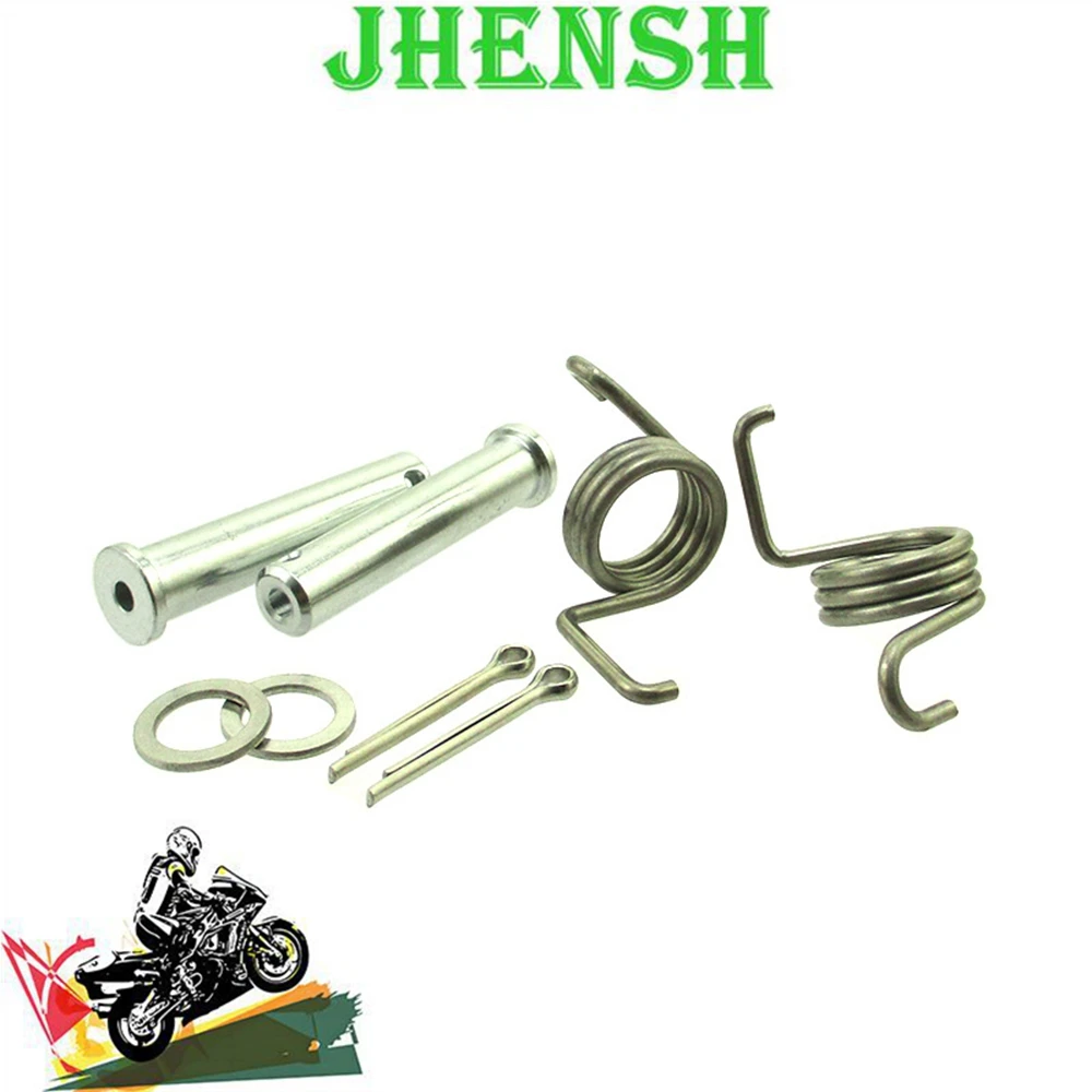 JHENSH Premium Footpegs Pins and Springs Set