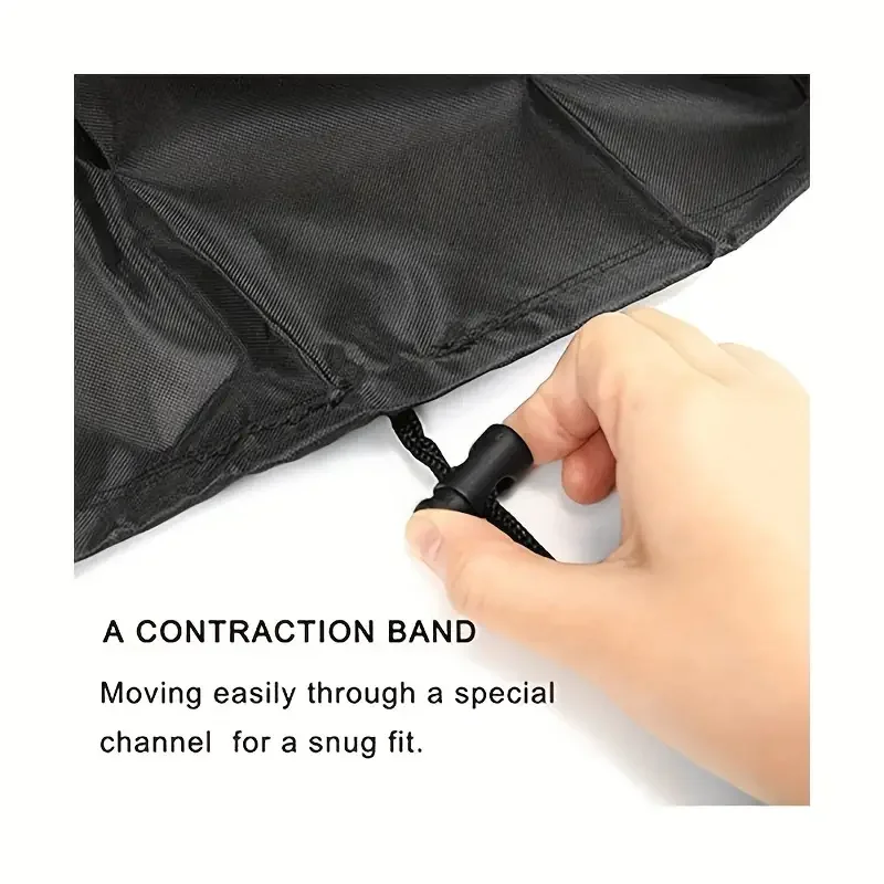 1 Piece Garden Furniture Cover Waterproof And Windproof Uv 210D Oxford Cloth Protective Cover For Garden Table 3