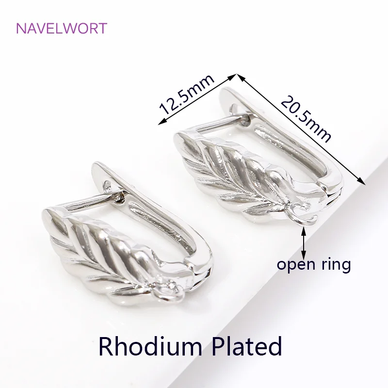rhodium plated