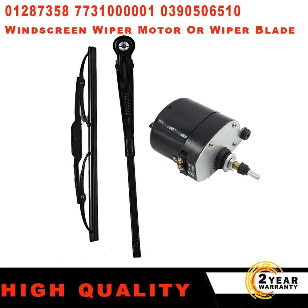 thumbnail image 2 of 12V Windscreen Wiper Motor For Willys Tractor Jeep Fishing-Boat 2 of 13